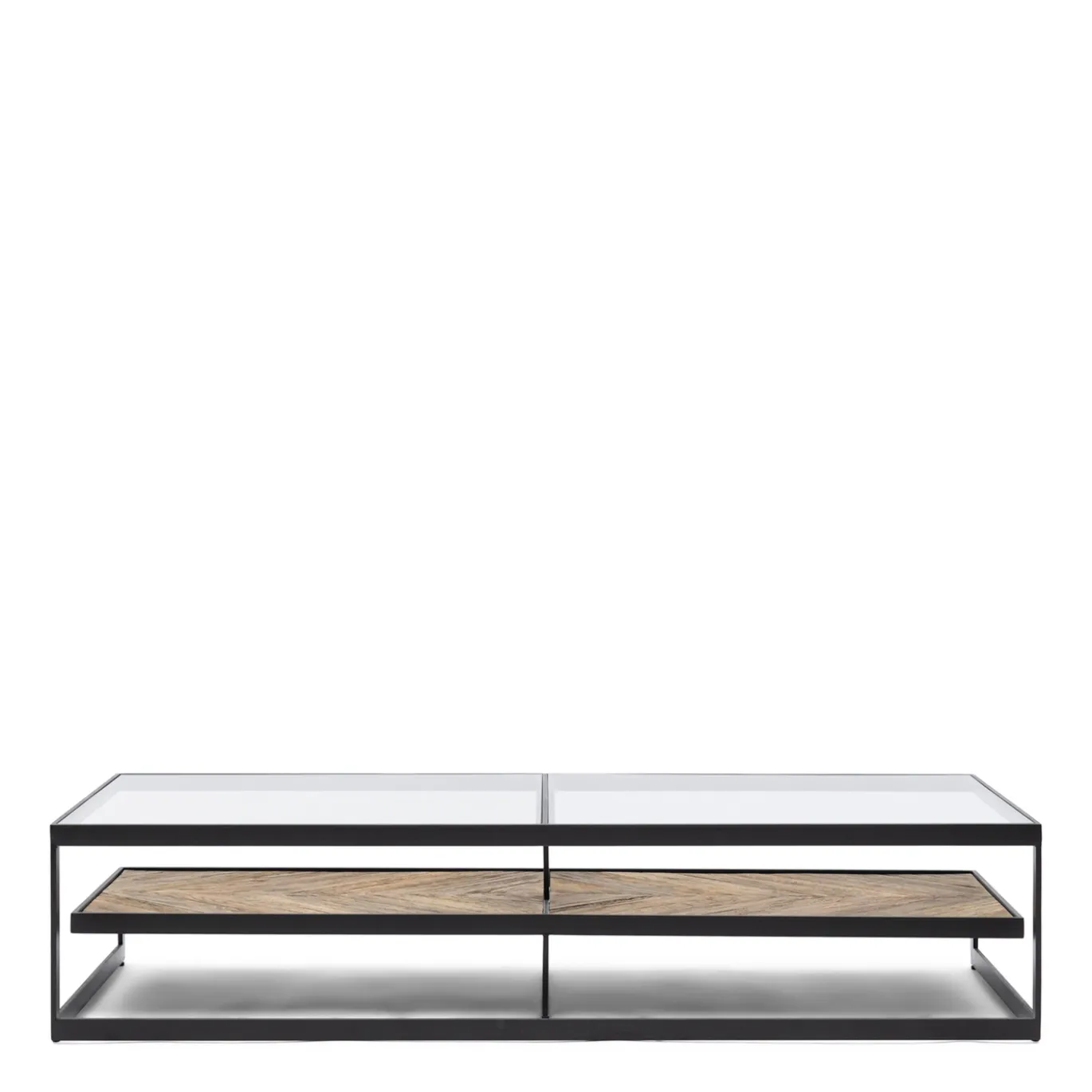 Rivièra Maison Salontafel Graydon Glas 180cm