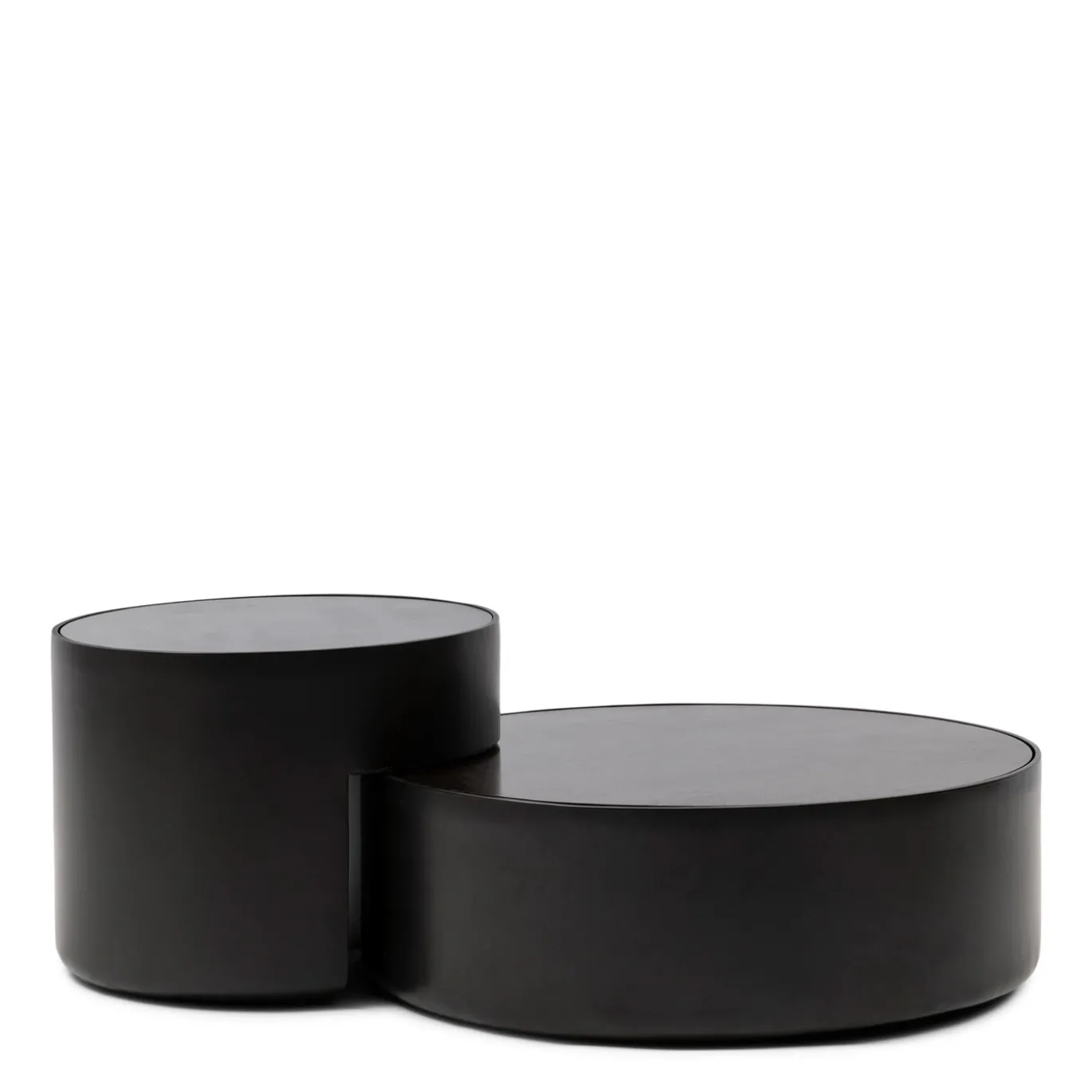 Rivièra Maison Salontafel Hollywood Hills Zwart Set van 2