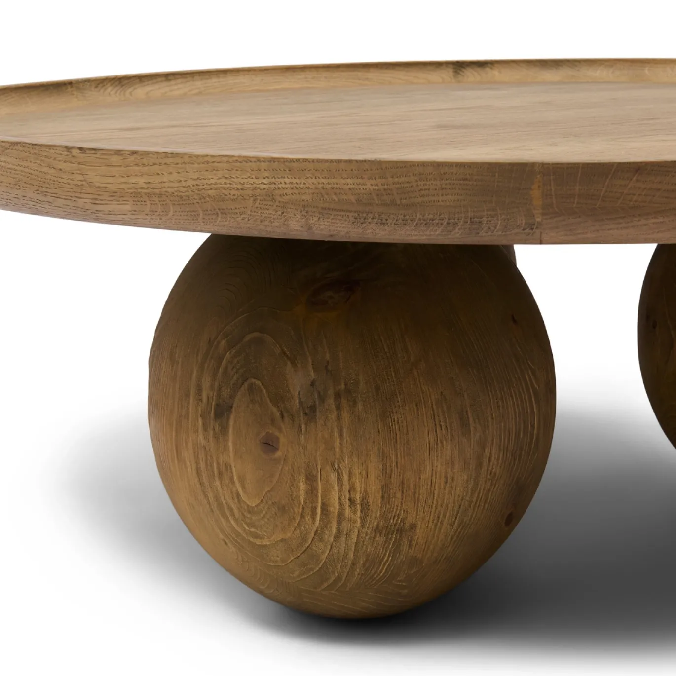 Rivièra Maison Salontafel Rockefeller Eikenhout Ø100cm