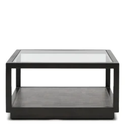 Rivièra Maison Salontafel Roger Zwart 80x80cm