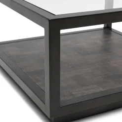 Rivièra Maison Salontafel Roger Zwart 80x80cm
