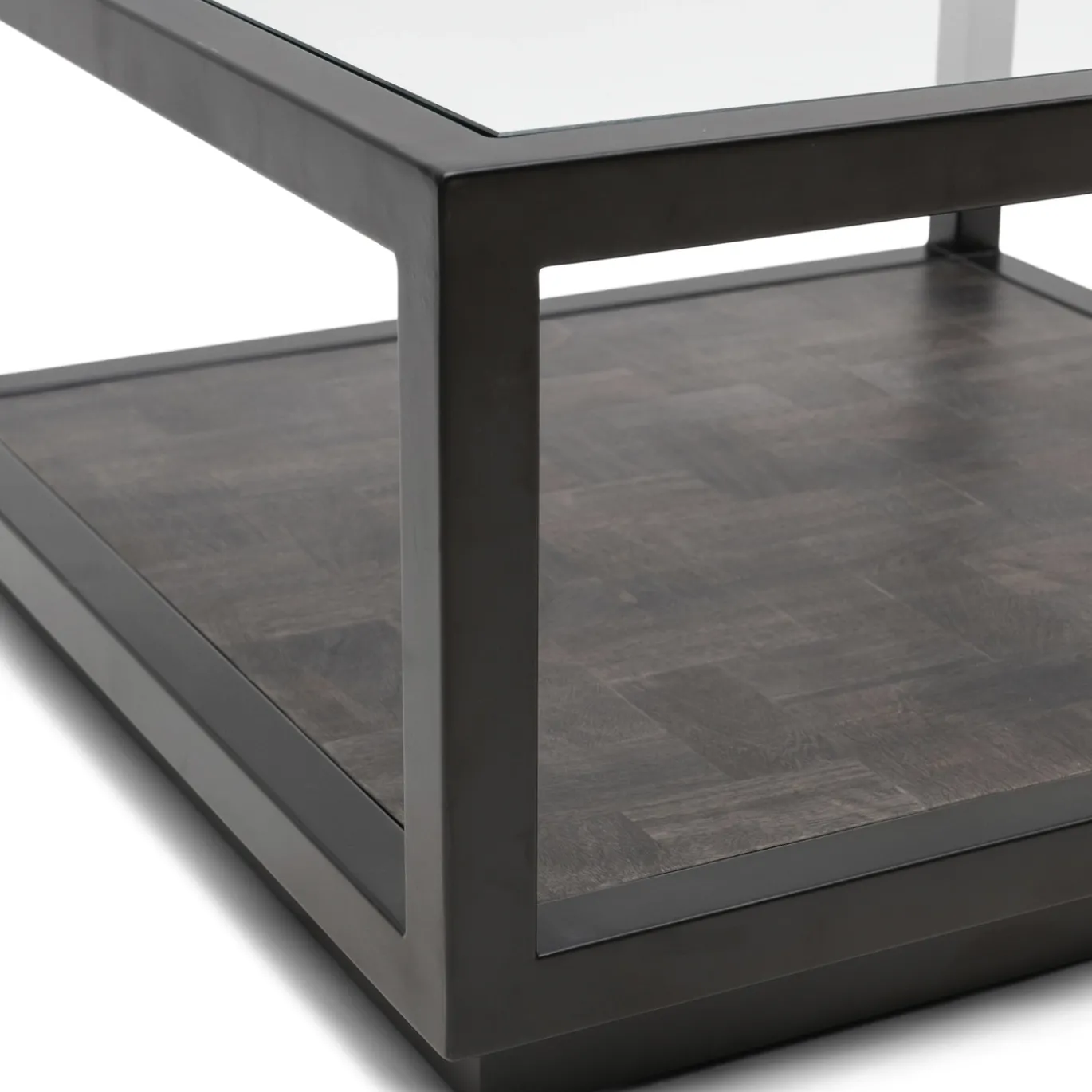Rivièra Maison Salontafel Roger Zwart 80x80cm