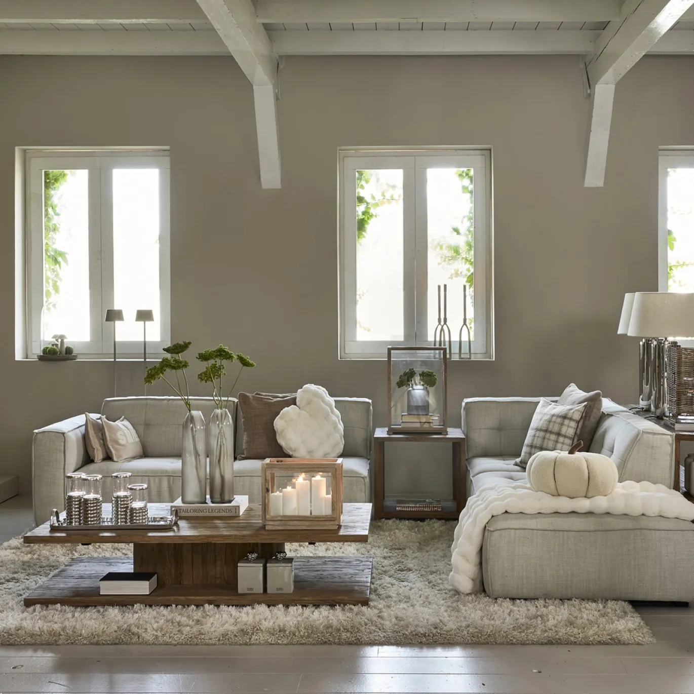 Rivièra Maison Salontafel Vermont Eikenhout 160cm