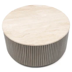 Rivièra Maison Salontafel Villanova Travertin Ø80cm