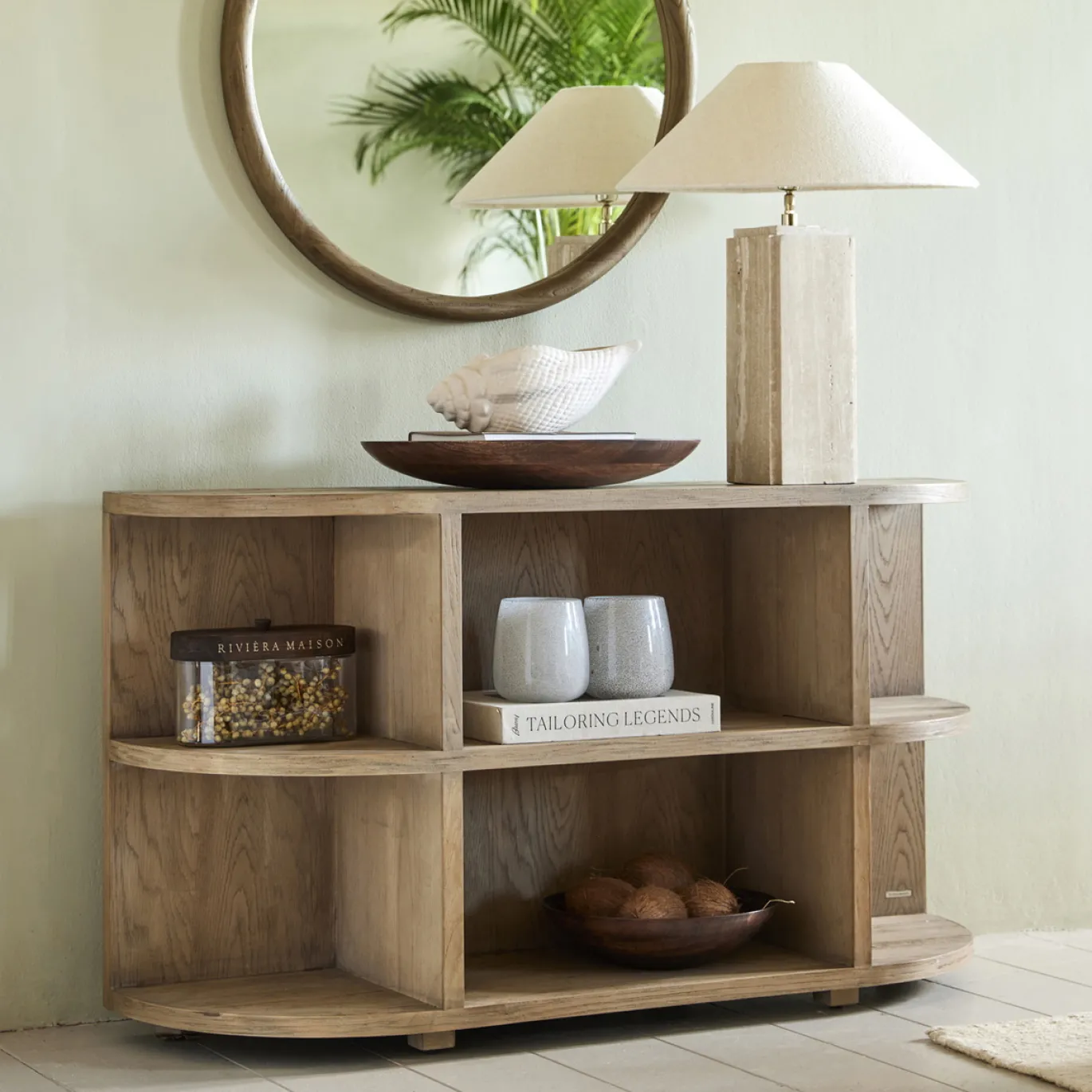 Rivièra Maison Sidetable Del Rey Eikenhout 140cm