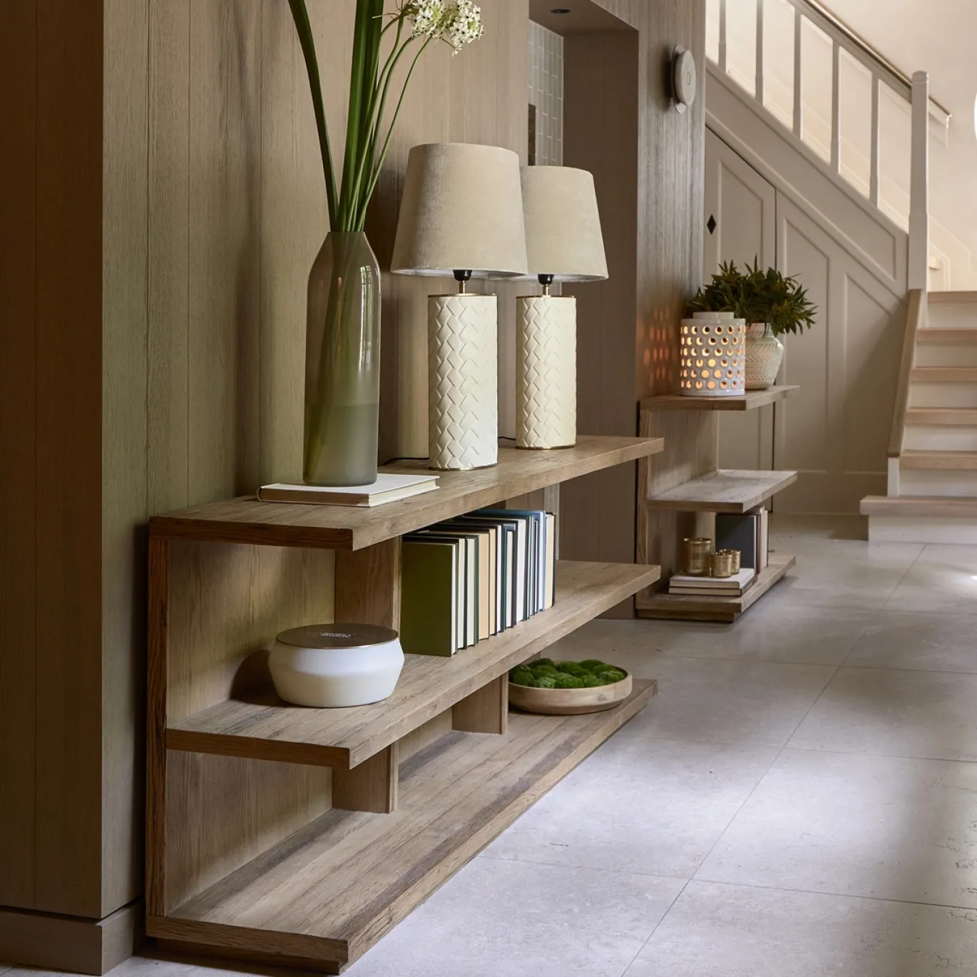 Rivièra Maison Sidetable Vermont Eikenhout 180cm