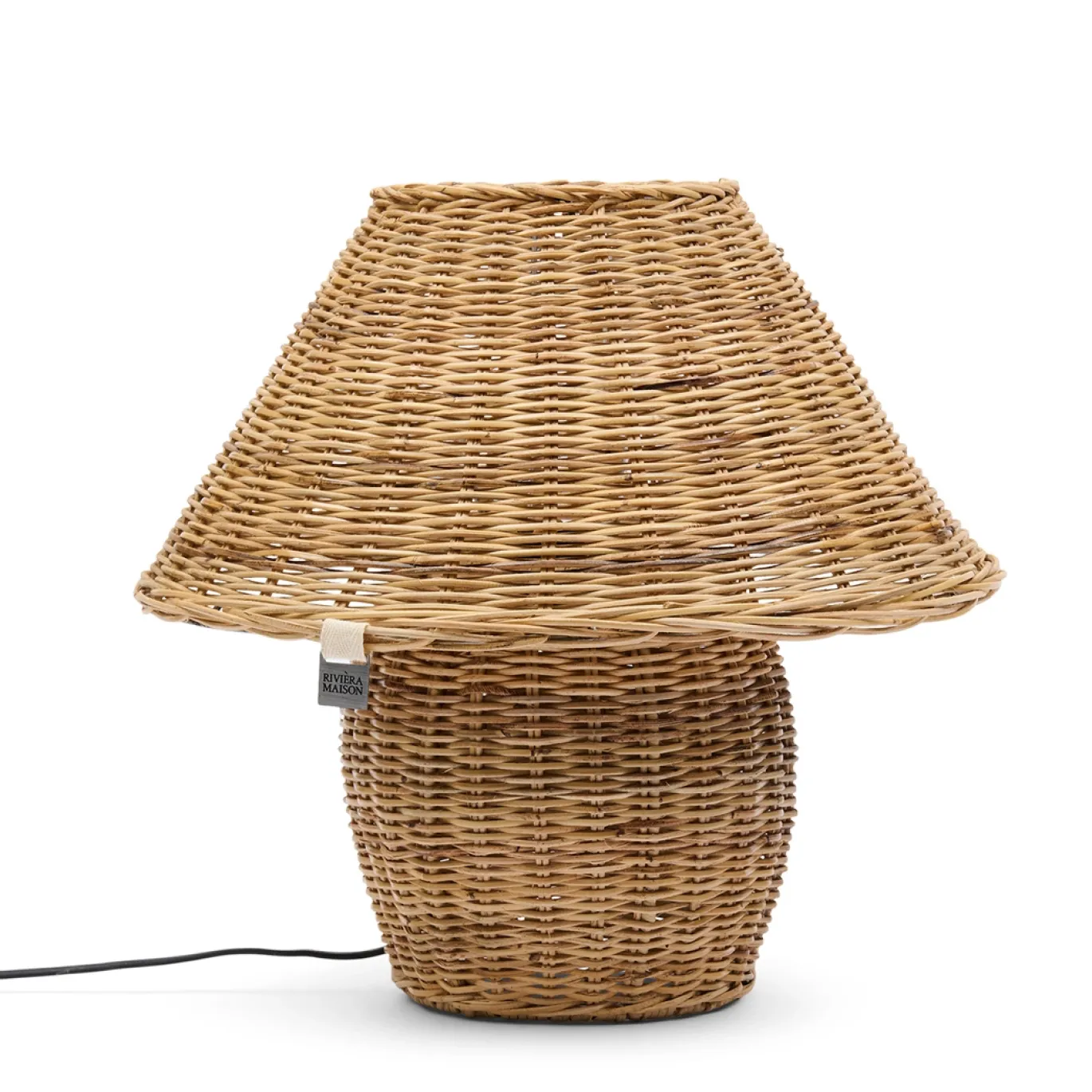 Rivièra Maison Tafellamp Ames Rotan Naturel