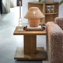 Rivièra Maison Tafellamp Ames Rotan Naturel