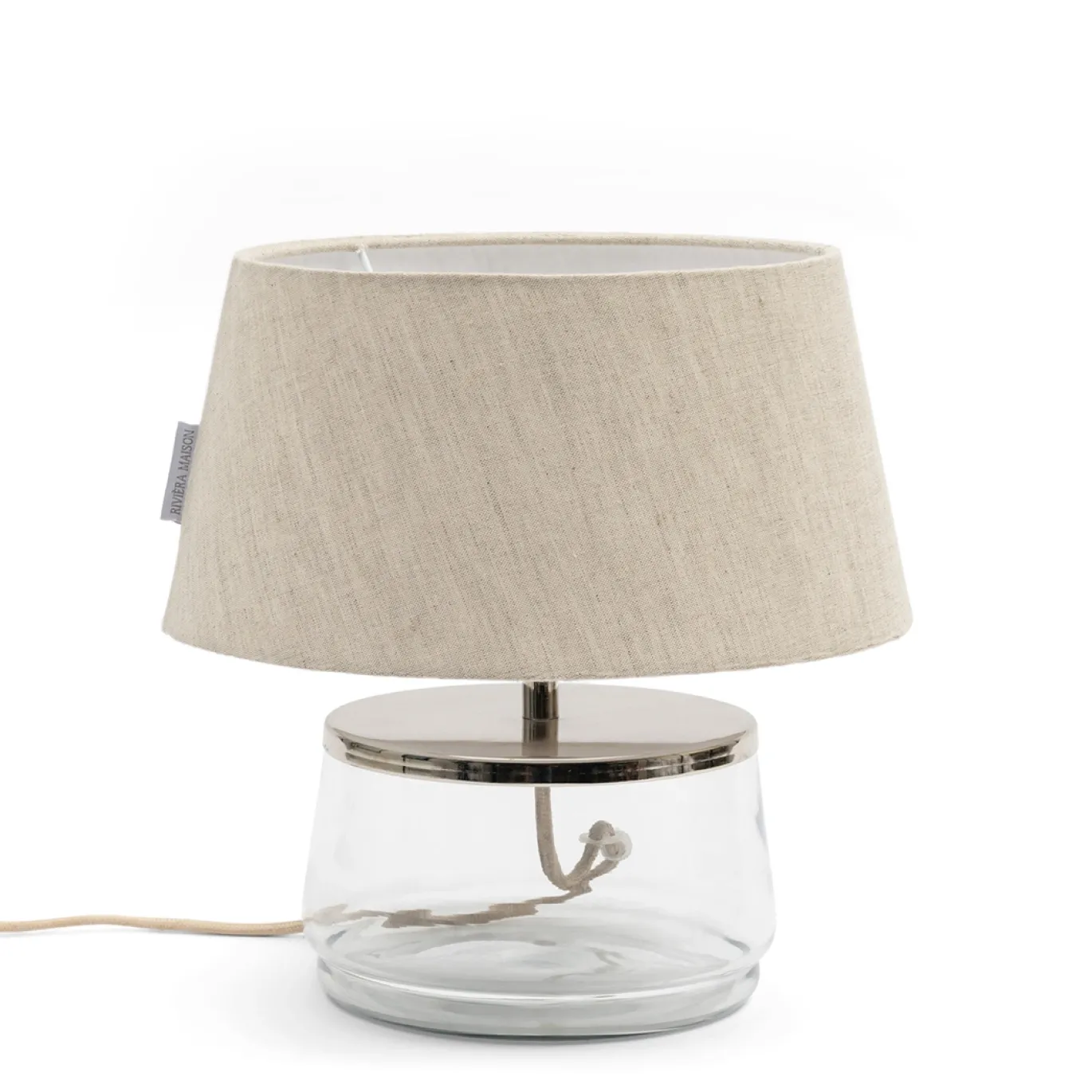 Rivièra Maison Tafellamp Piola Fillable Beige