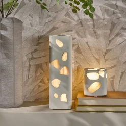 Rivièra Maison Tafellamp Saluné Alabaster LED L
