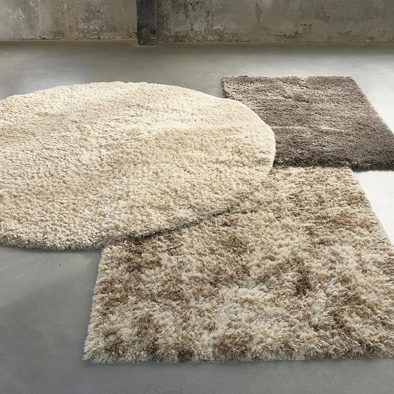 Rivièra Maison Vloerkleed Cecil Rond Crème Ø240cm