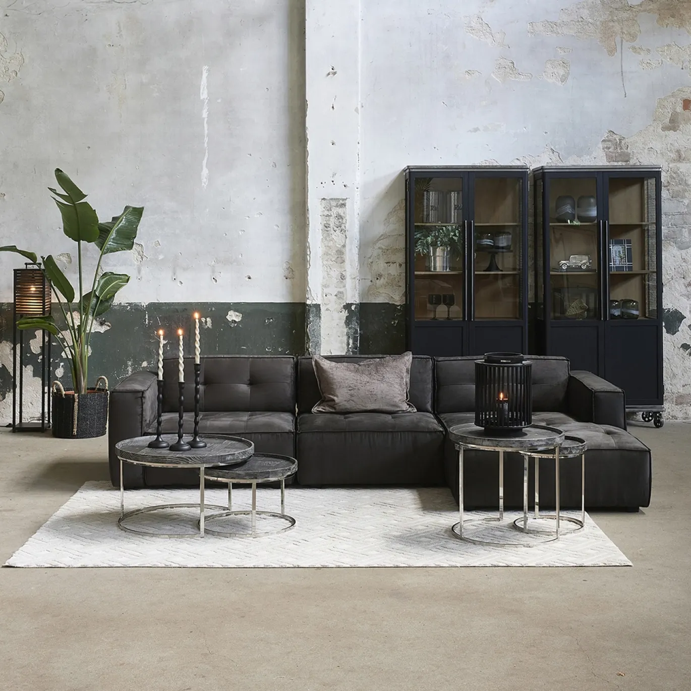 Rivièra Maison Vloerkleed Chris 390x280cm