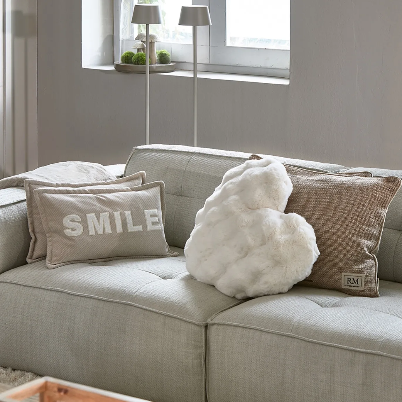 Rivièra Maison Vloerlamp Zaza Luminee LED Beige
