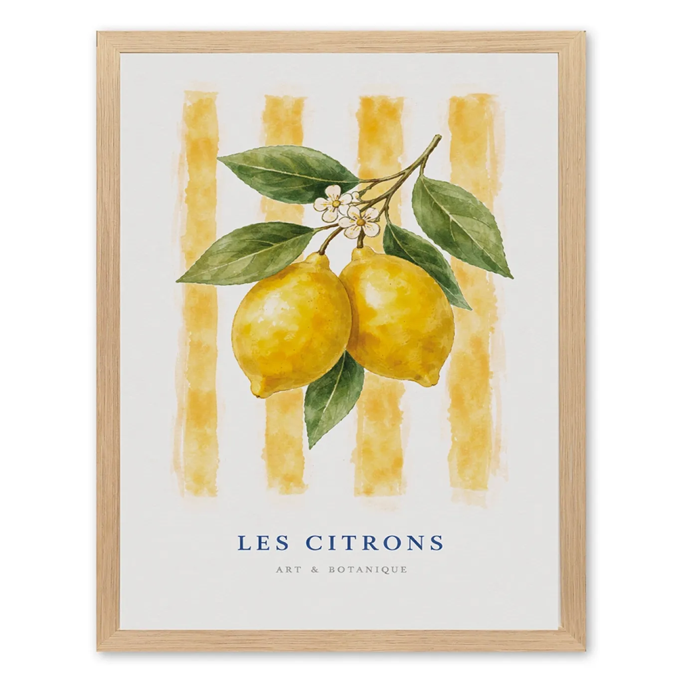 Rivièra Maison Wanddecoratie Les Citrons 80x120cm