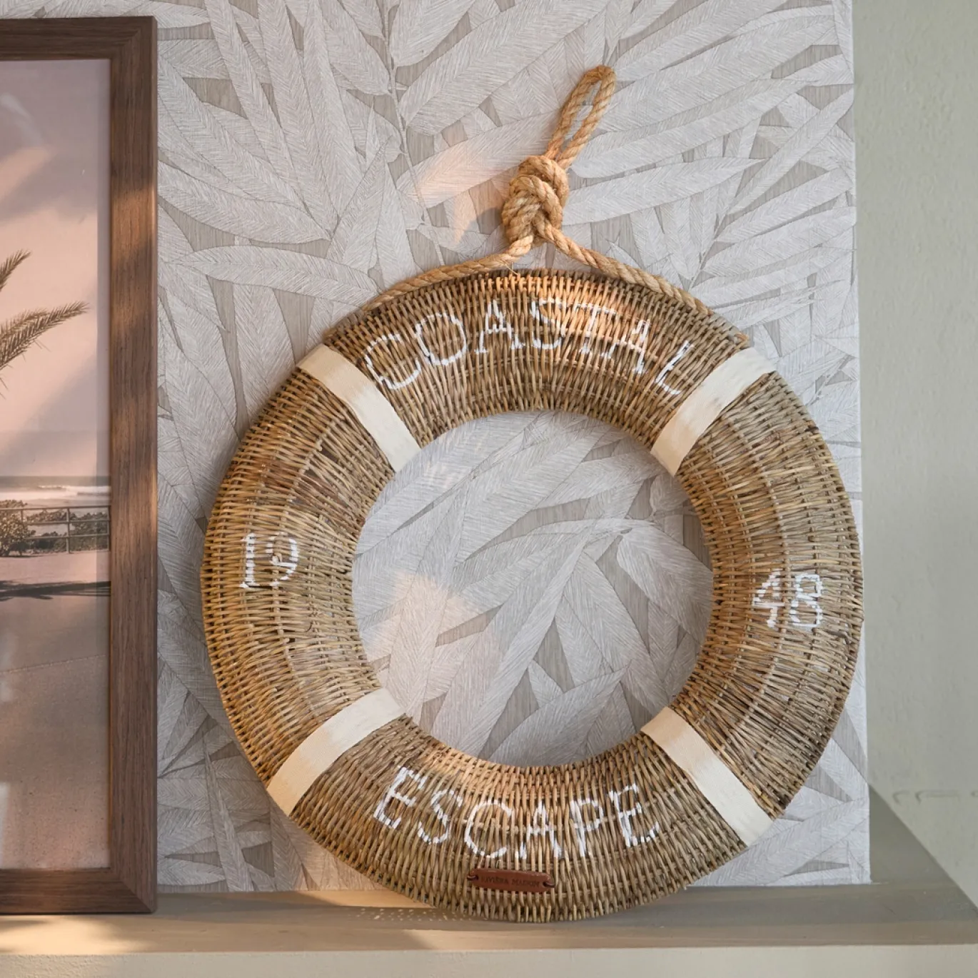 Rivièra Maison Wanddecoratie Rustic Rattan Lifebuoy