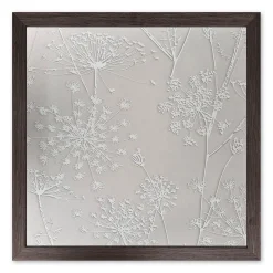 Rivièra Maison Wanddecoratie Silhouette Flowers 60x60cm