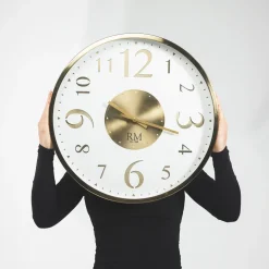 Rivièra Maison Wandklok Venosa Goud