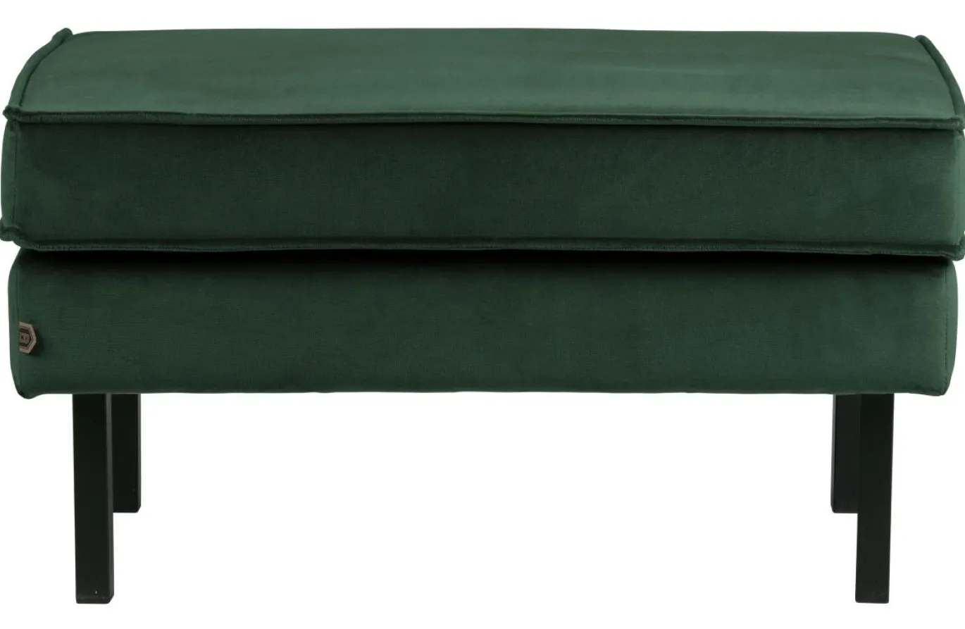 Rodeo Hocker op poten Velvet Green Forest