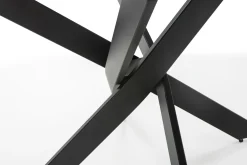 Ronde Tafel Ruth 120cm Zwart - Giga Meubel