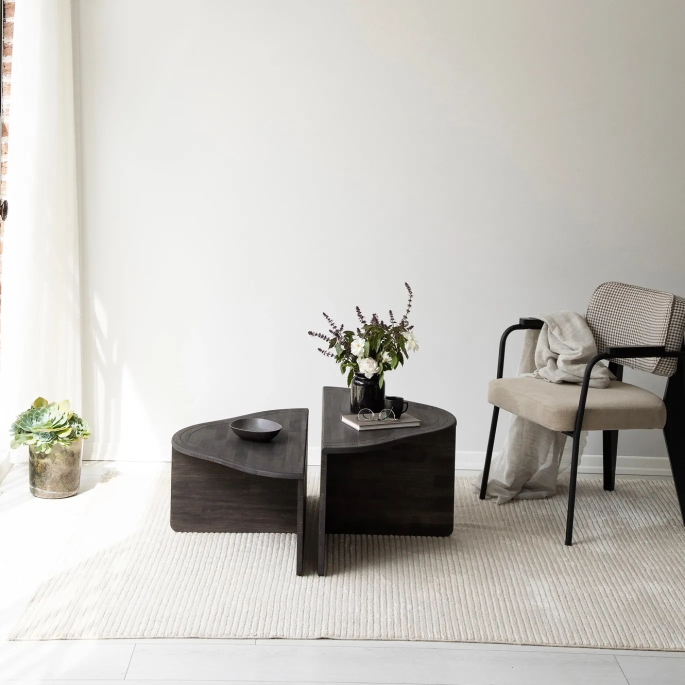 Salontafel Altopiano Antraciet