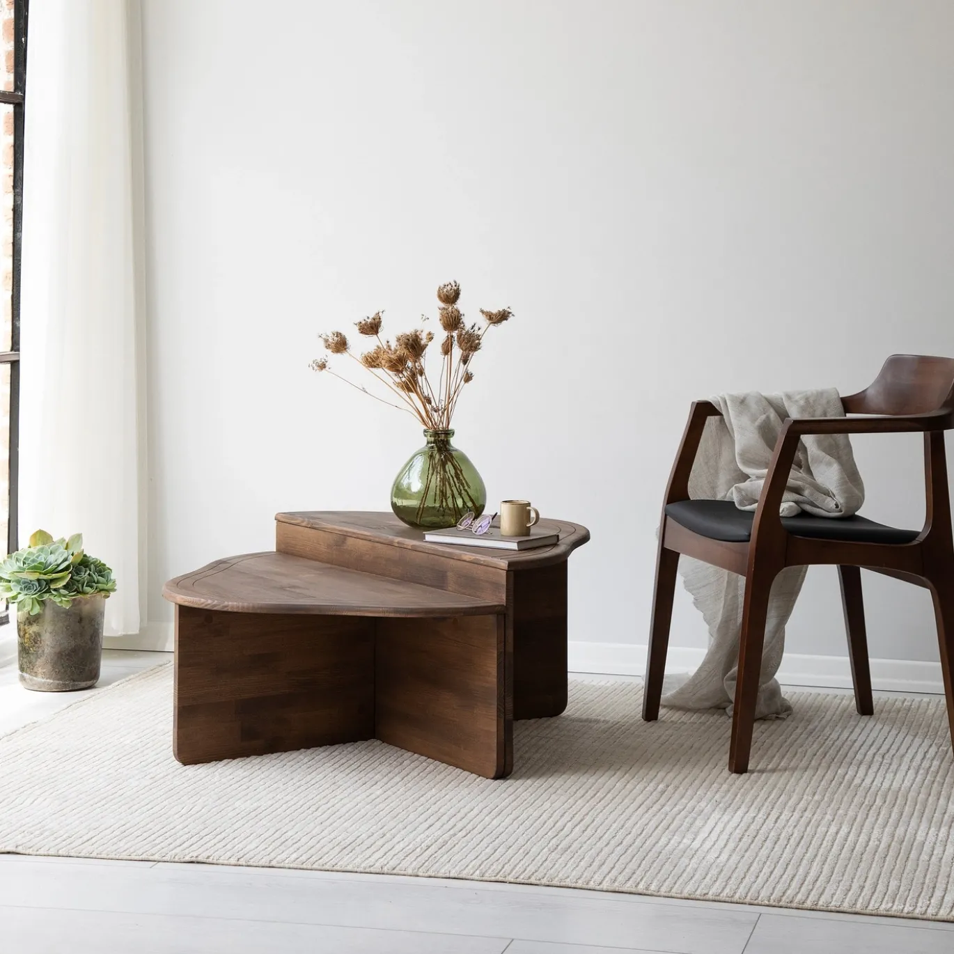 Salontafel Altopiano Walnoot