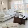 Salontafel Amaya Donkerbruin (set van 2) - Giga Meubel