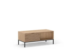 Salontafel Ariel 2L Naturel met Metaal - Giga Meubel