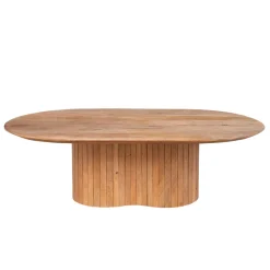 Salontafel Ava Ovaal Naturel 120cm - Giga Meubel