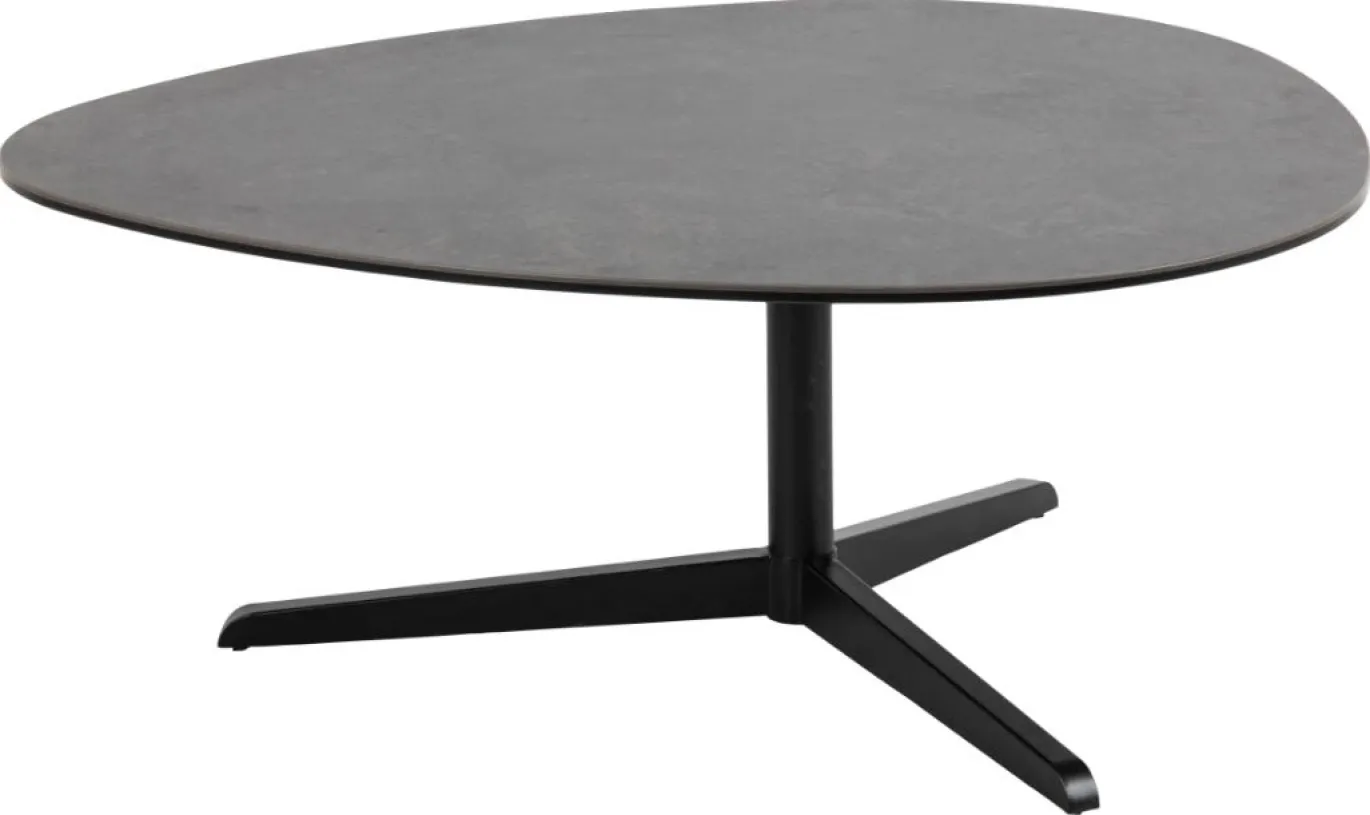 Salontafel Bergan Keramiek Zwart Fairba 100cm - Giga Living