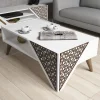 Salontafel Beril Wit 105cm