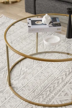 Salontafel Berlin Goud Ø80cm