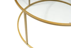 Salontafel Berlin Goud Ø80cm