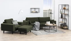 Salontafel Bronx Rond MDF Naturel Ø80cm - Giga Living