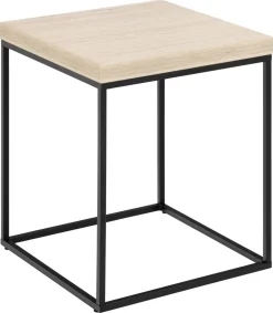 Salontafel Calen Travertin Beige 40x40cm - Giga Living