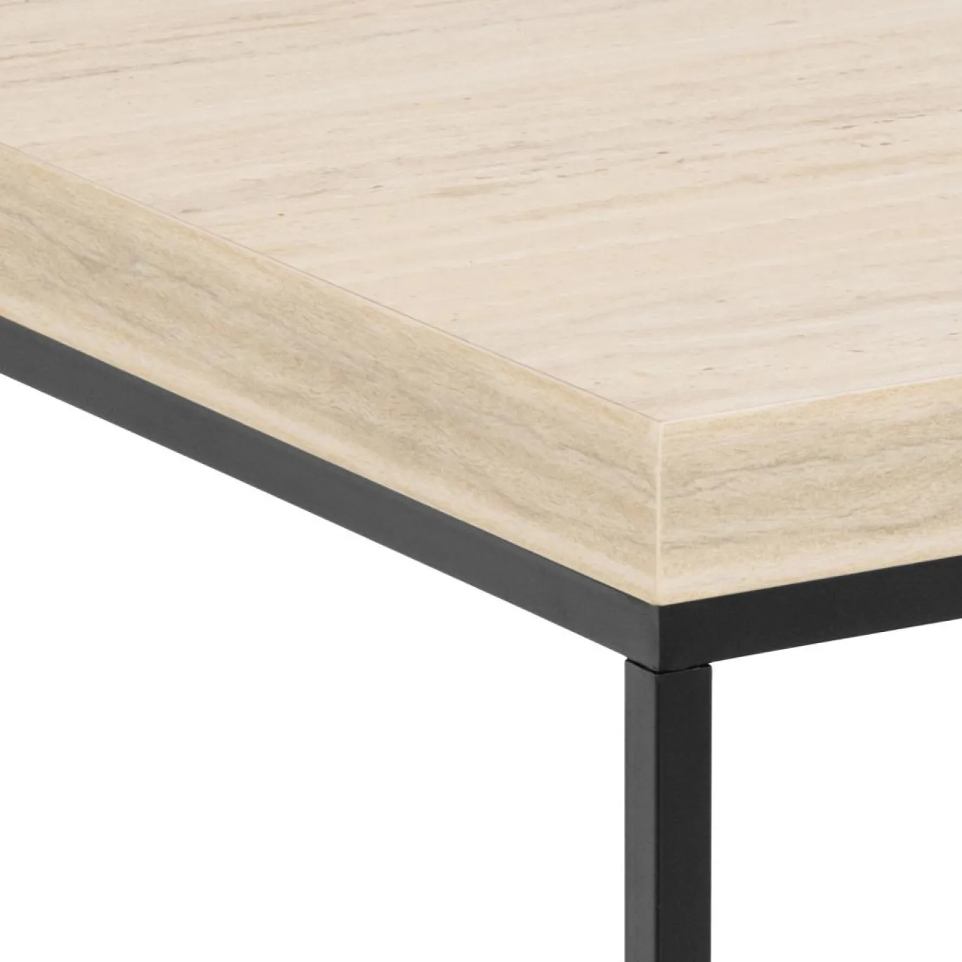 Salontafel Calen Travertin Beige 40x40cm - Giga Living