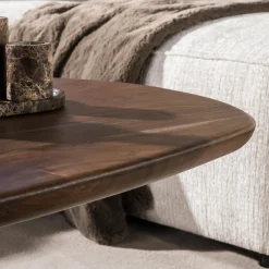 Salontafel Central Acaciahout Bruin 135cm - Giga Meubel