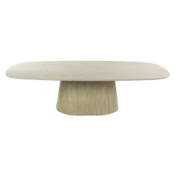 Salontafel Centro 135cm 3D keramiek travertin - Giga Meubel