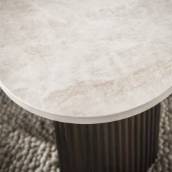 Salontafel Ceramo Organisch Set Van 2 3d Keramiek Taj Mahal - Giga Meubel