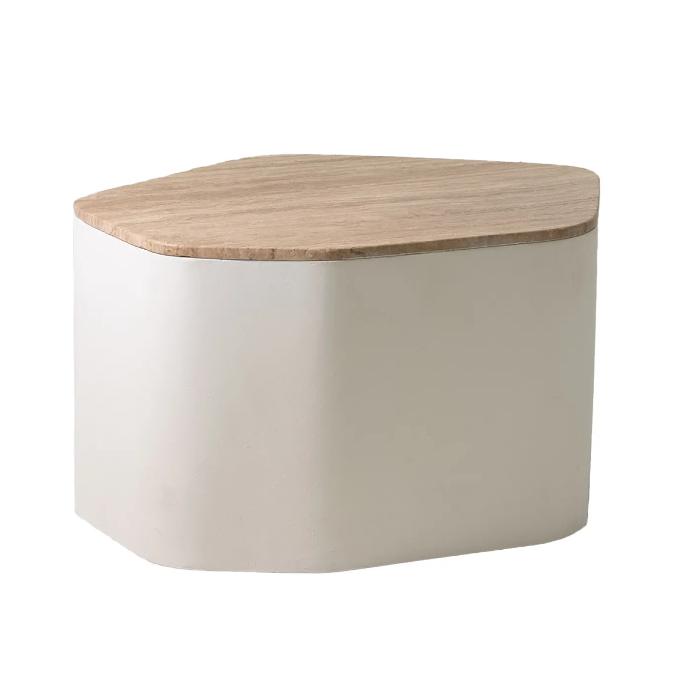 Salontafel Cersei Travertin 76cm - Giga Meubel