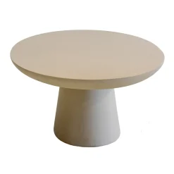 Salontafel Cleo Ovaal Beige 130cm - Giga Meubel