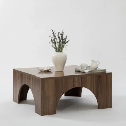 Salontafel Collesium Walnoot 80cm