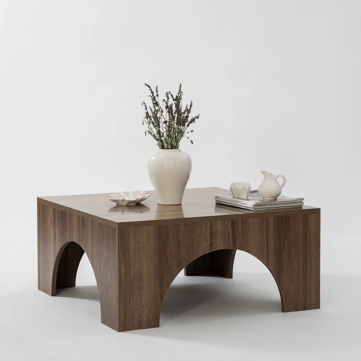 Salontafel Collesium Walnoot 80cm