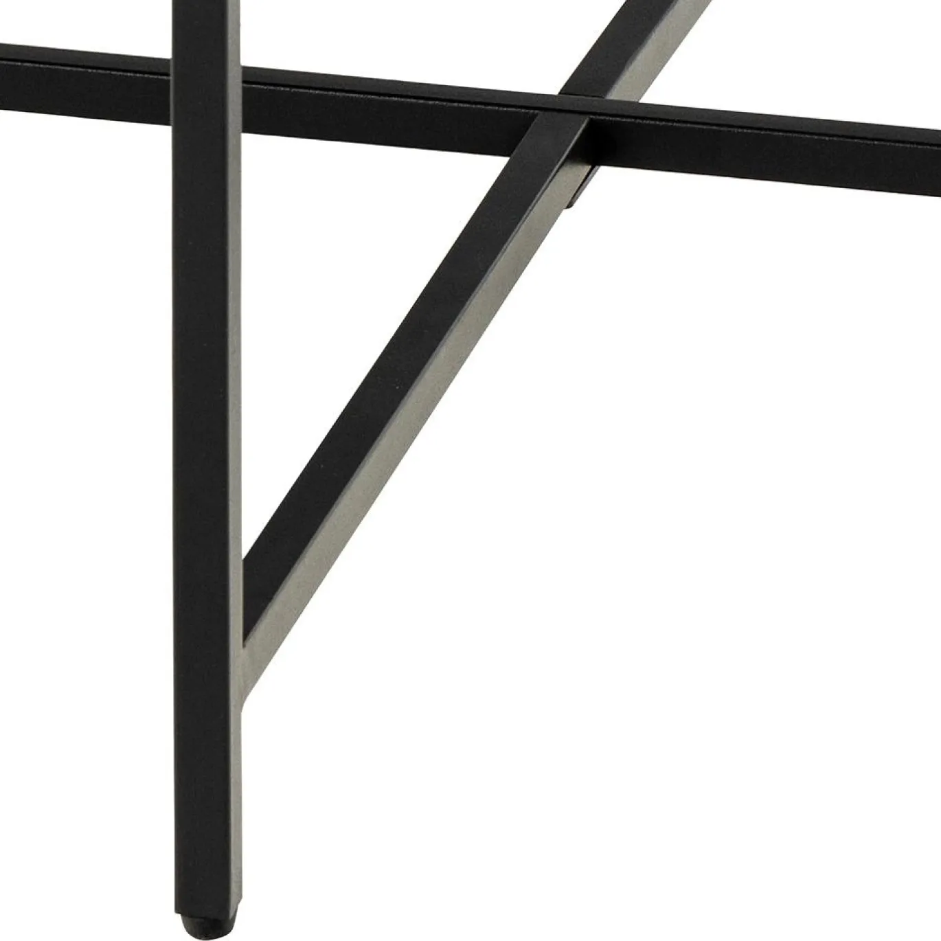 Salontafel Colton Rond Zwart Ø70cm - Giga Living