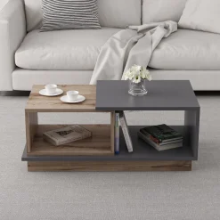 Salontafel Consept Antraciet/Bruin