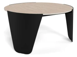 Salontafel Cora Keramiek Beige Ø80cm - Giga Living