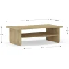 Salontafel Daira Eiken - Giga Meubel
