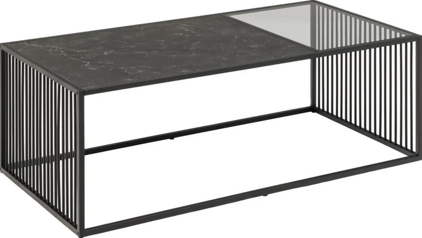 Salontafel Diego MDF Zwart 120cm - Giga Living