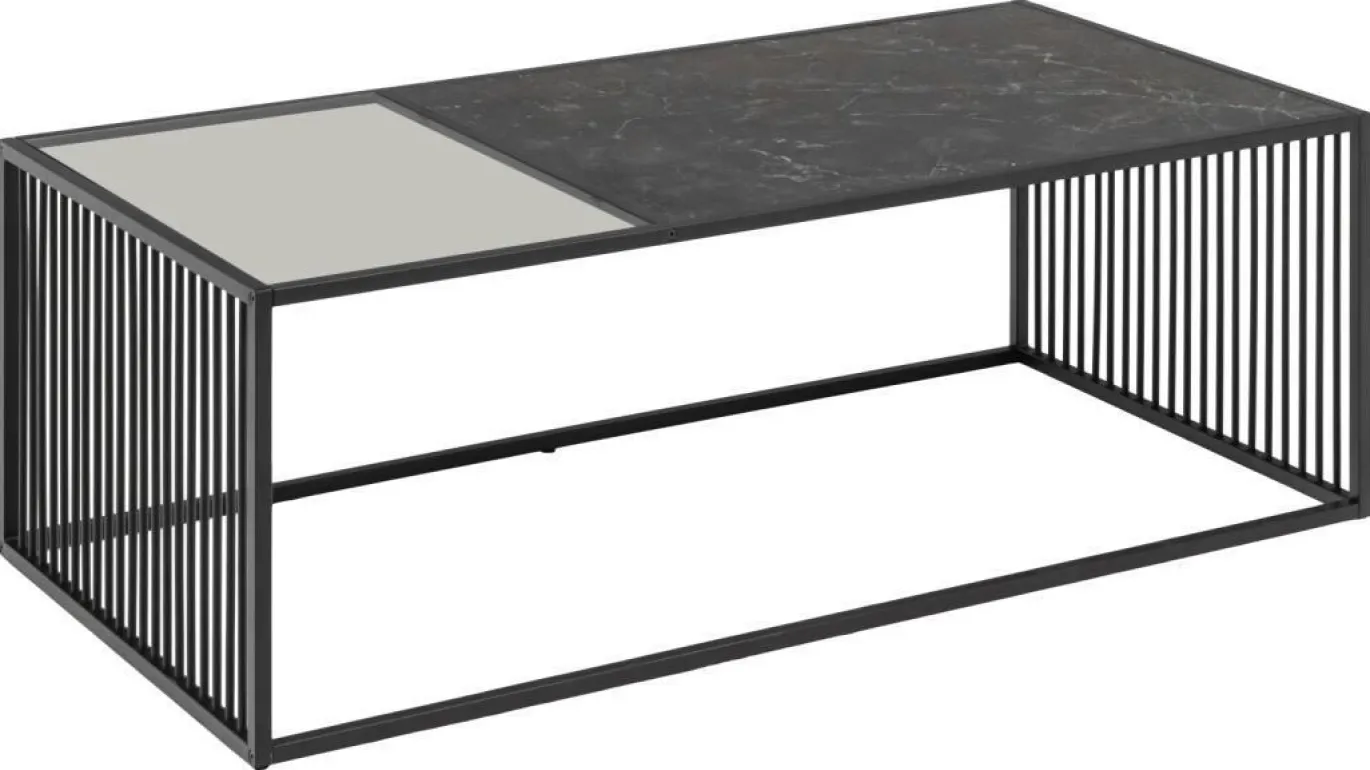 Salontafel Diego MDF Zwart 120cm - Giga Living