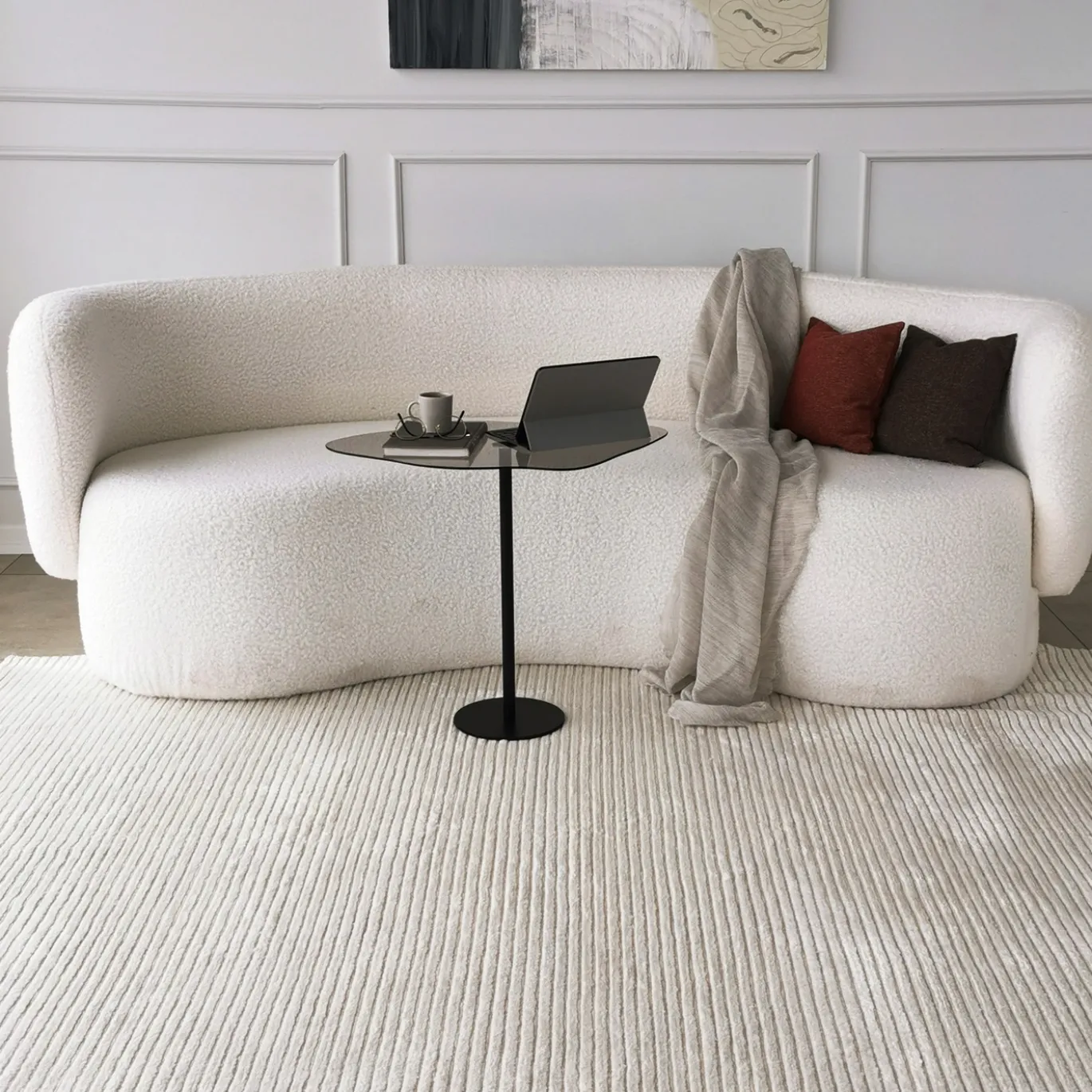 Salontafel Dior Smoke Organisch 60cm