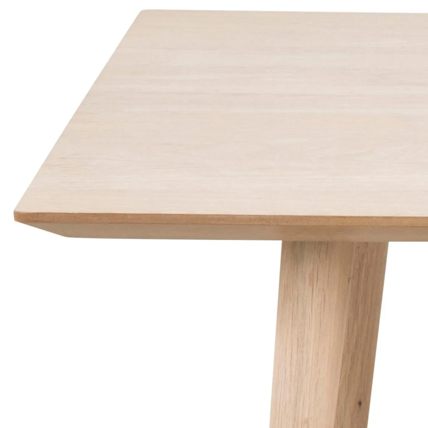 Salontafel Dysta Eikenfineer Wit 115cm - Giga Living
